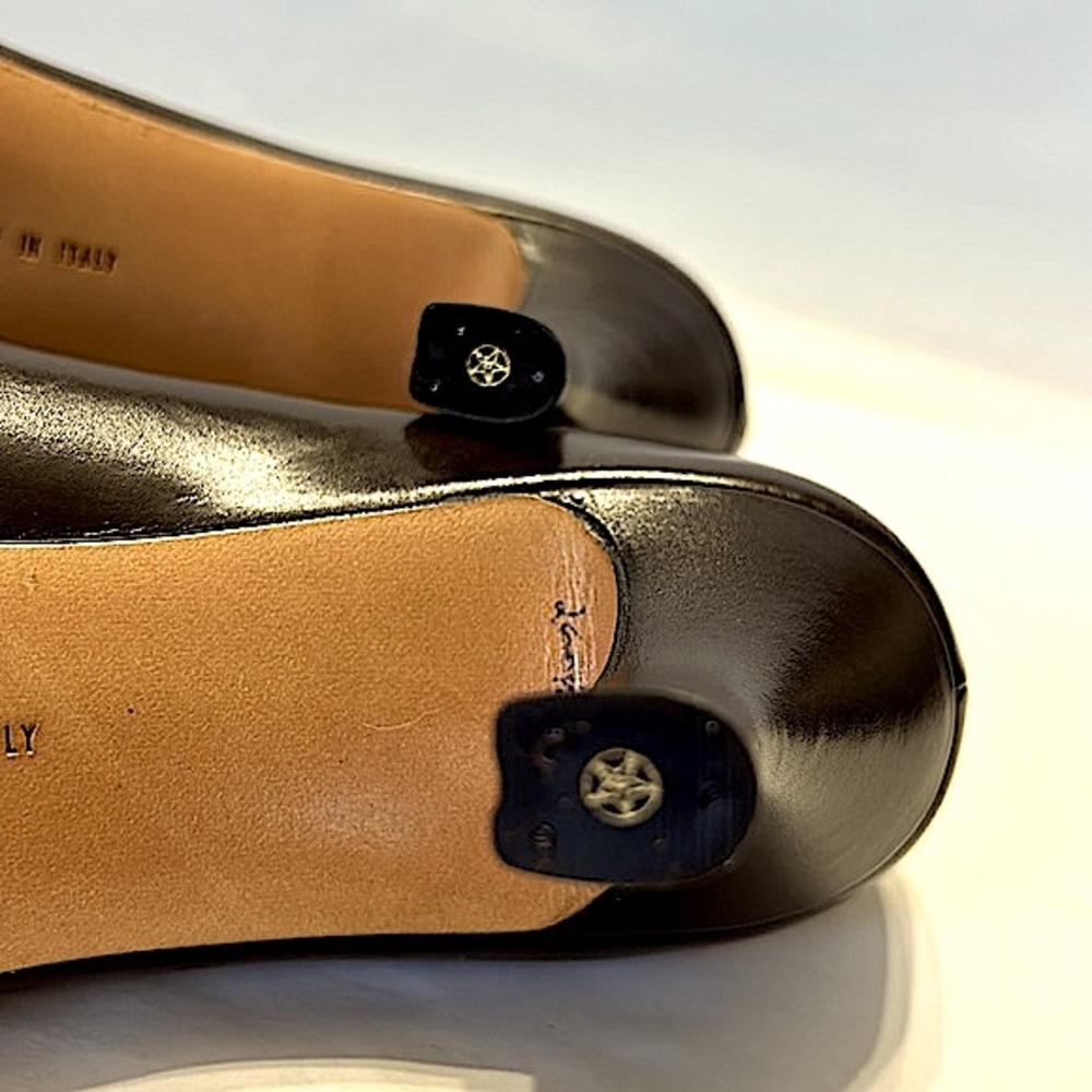 🔥NOT FOR SALE🔥Salvatore Ferragamo Brown Leather Heeled Oxford Style Lace Up Pump - Picture 15 of 16